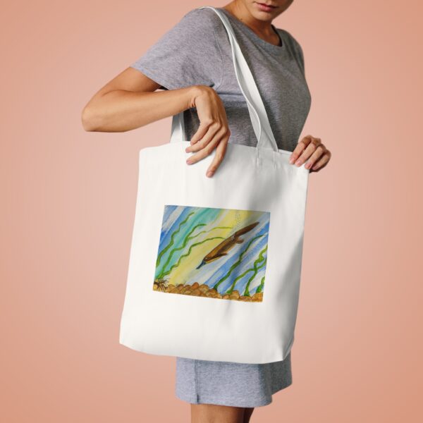 Lunch on the Rocks Cotton Tote Bag - Image 3